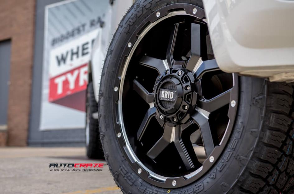 HOLDEN COLORADO GD07 MATTE BLACK MILLED
